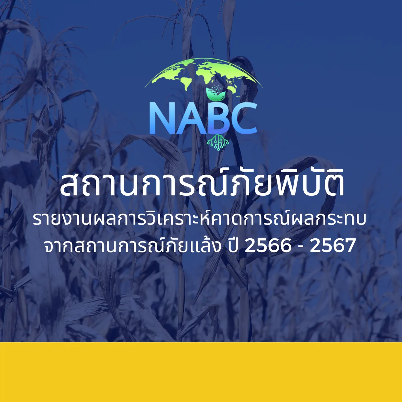 รายงานผลการวิเคราะห์คาดการณ์ผลกระทบ จากสถานการณ์ภัยแล้ง ปี 2566 - 2567